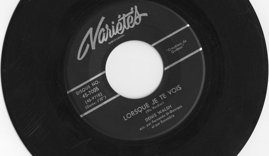 Un single chez Variétés