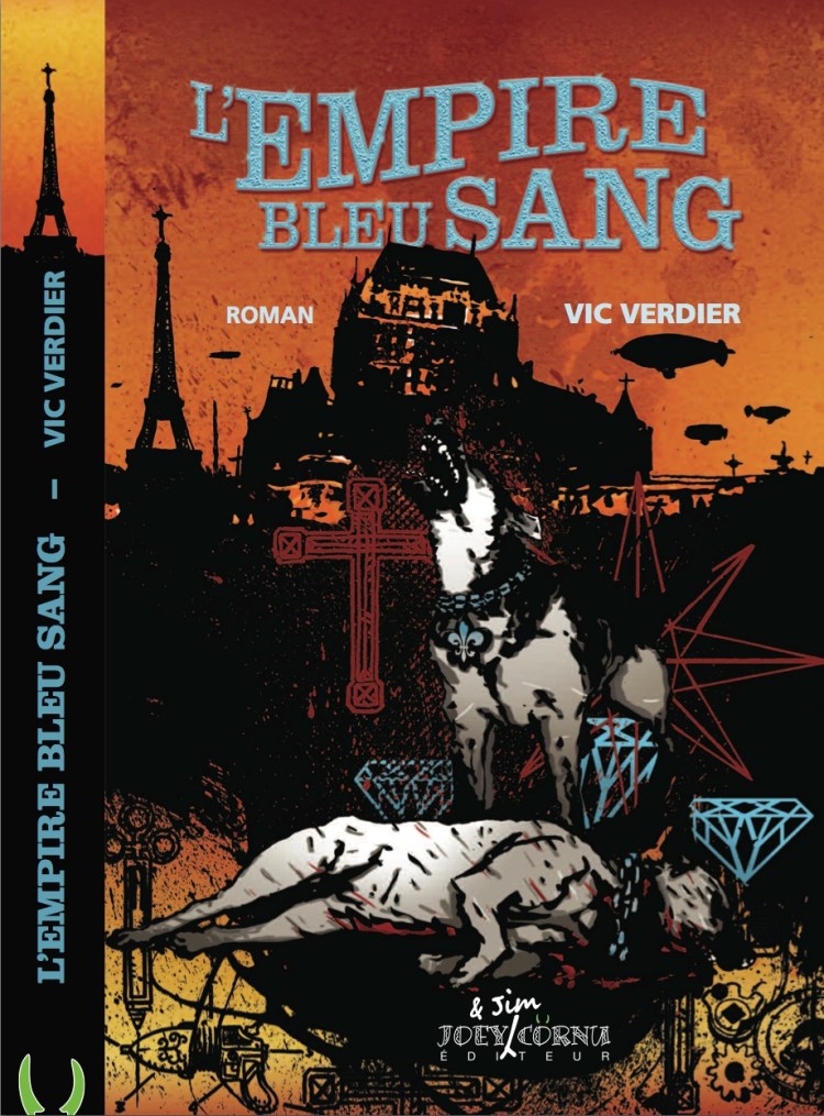 Une version presque finale de la couverture - ill. Sagana Bouffard