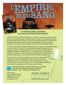 Clique là-dessus pour lire le communiqué de parution!